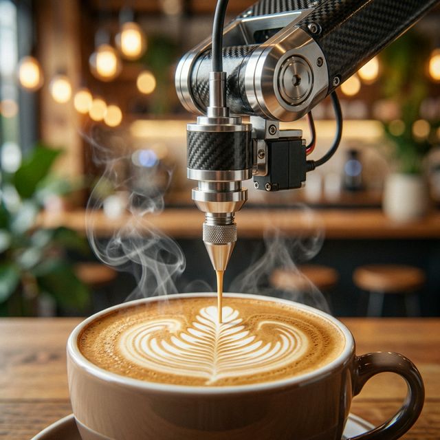 Robotic Barista Detail
